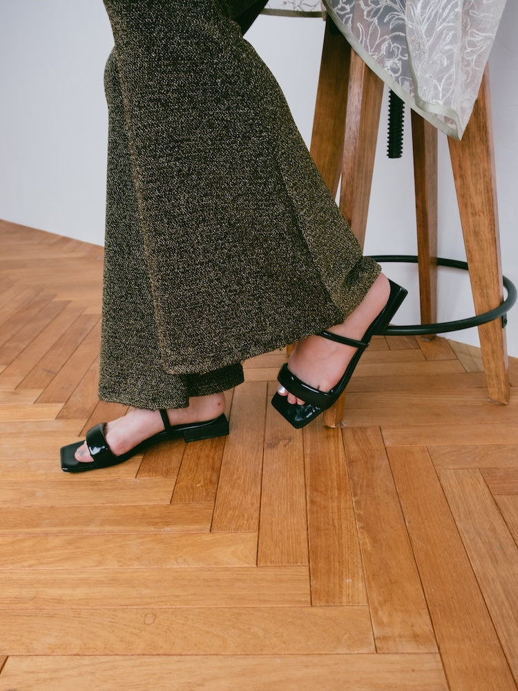 サンダル・ミュール BIND FLIP (SUEDE KHAKI) 楽天市場】2WAY ダブルストラップ 4.5cm ウェッジソール