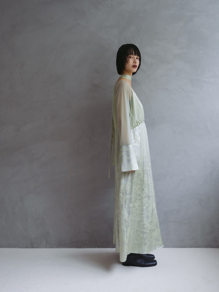 モデル身長：166cm / カラー：LightGreen