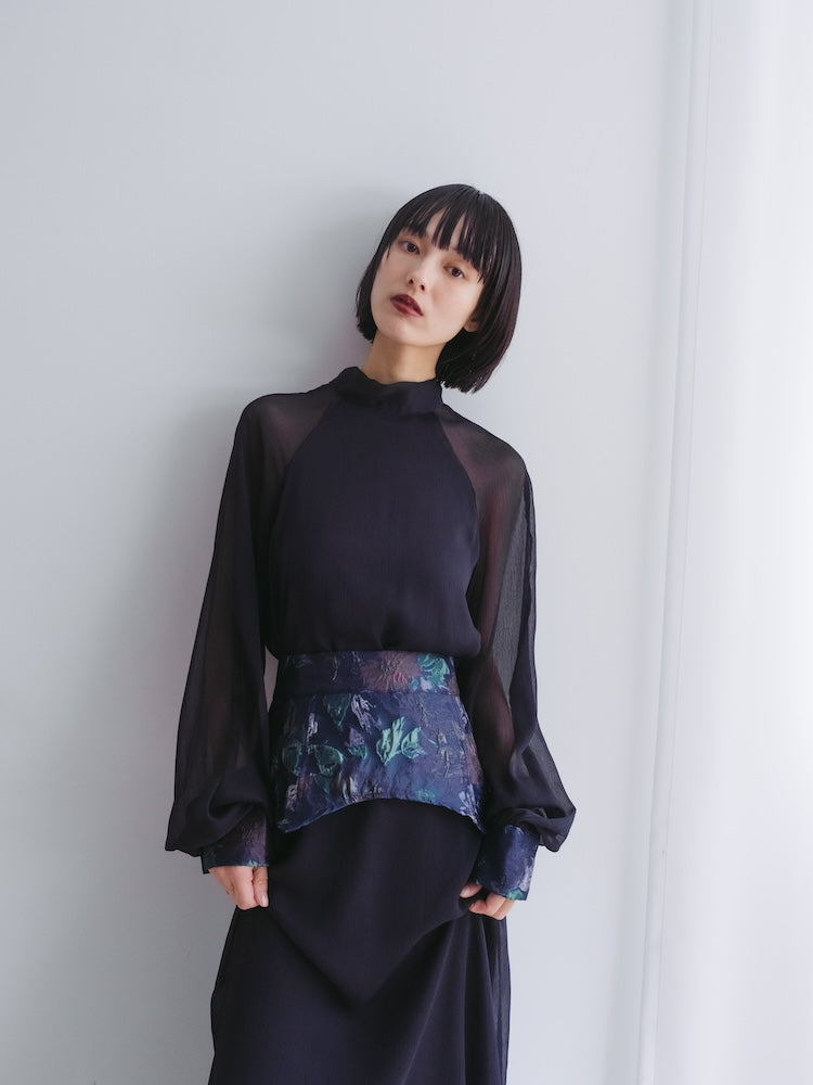 Jacquard Belt 2way Dress – MARTE