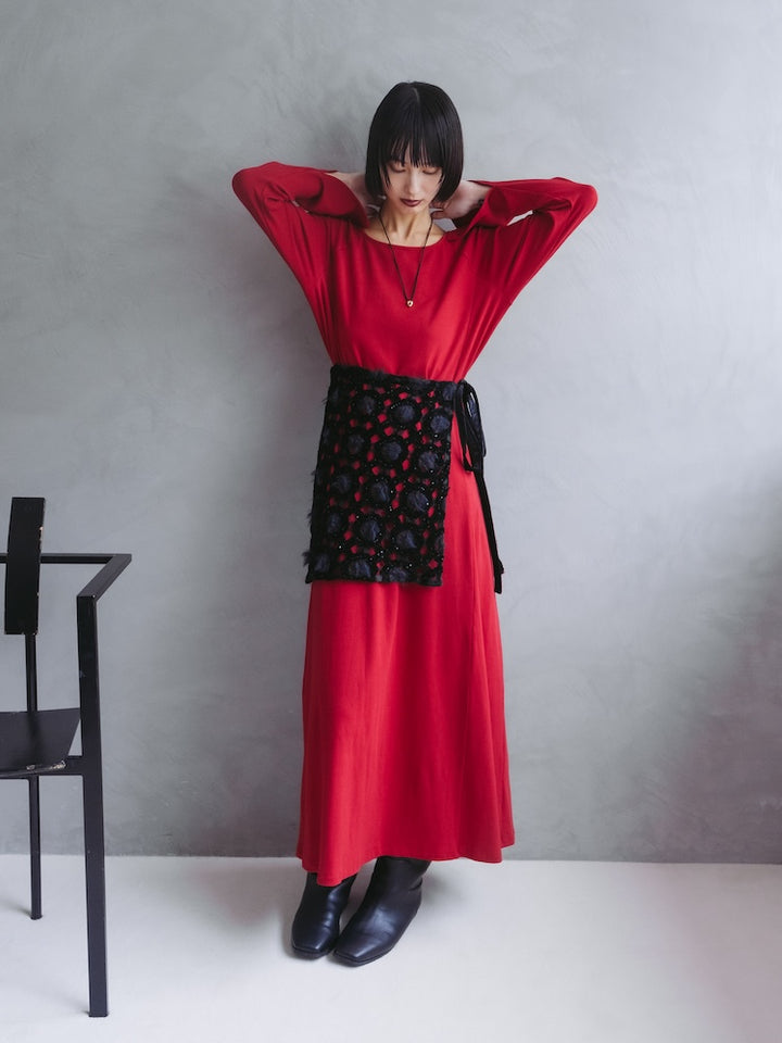 モデル身長：166cm / カラー：Black