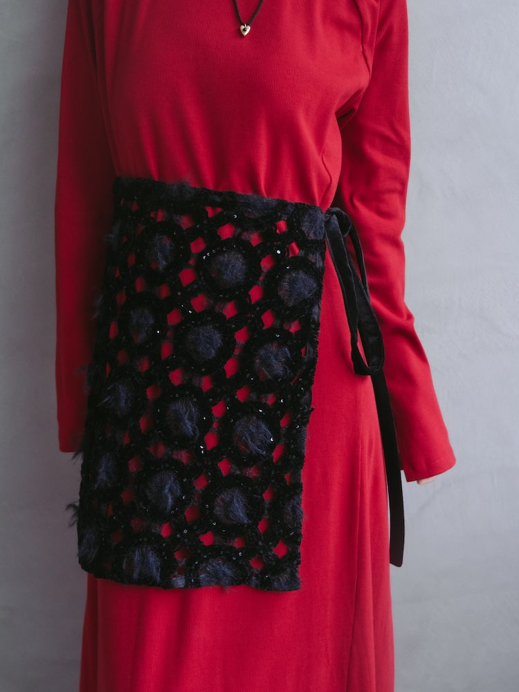 モデル身長：166cm / カラー：Black