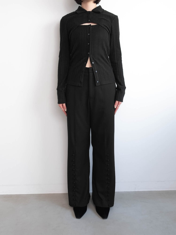 モデル身長：162cm / カラー：Black