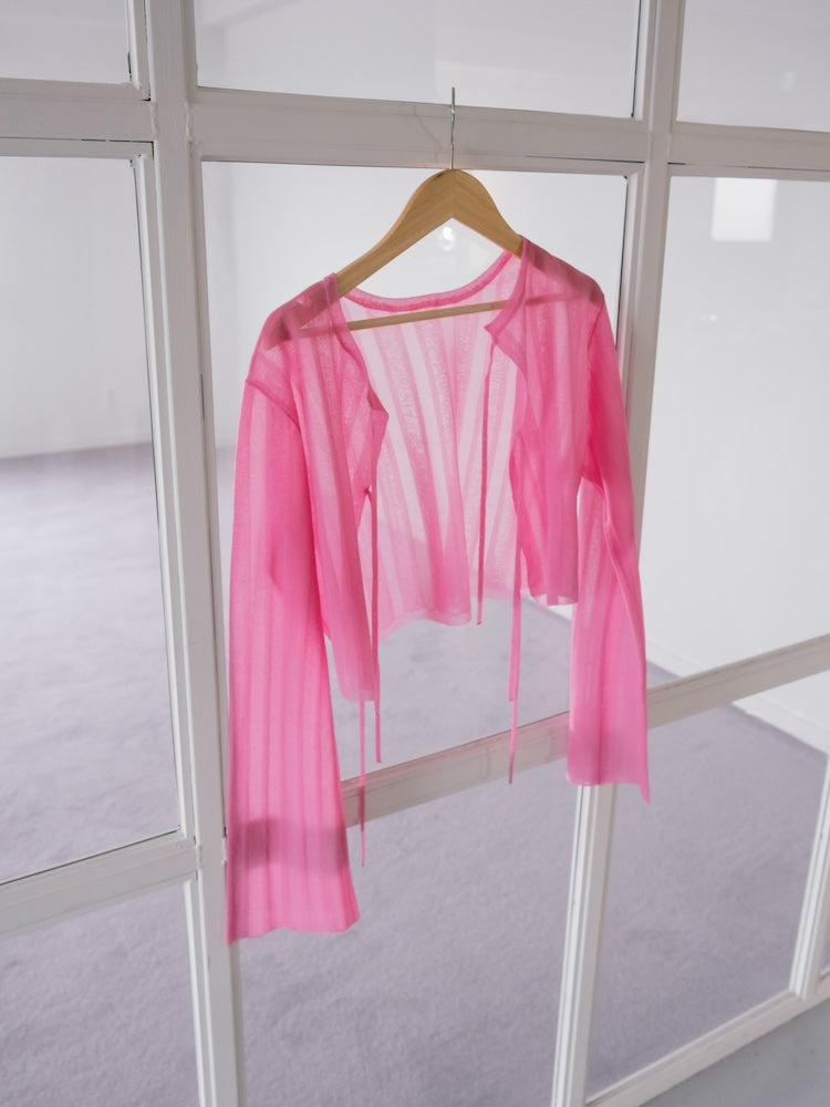 Glitter Sheer Cardigan｜グリッターシアーカーディガン – MARTE