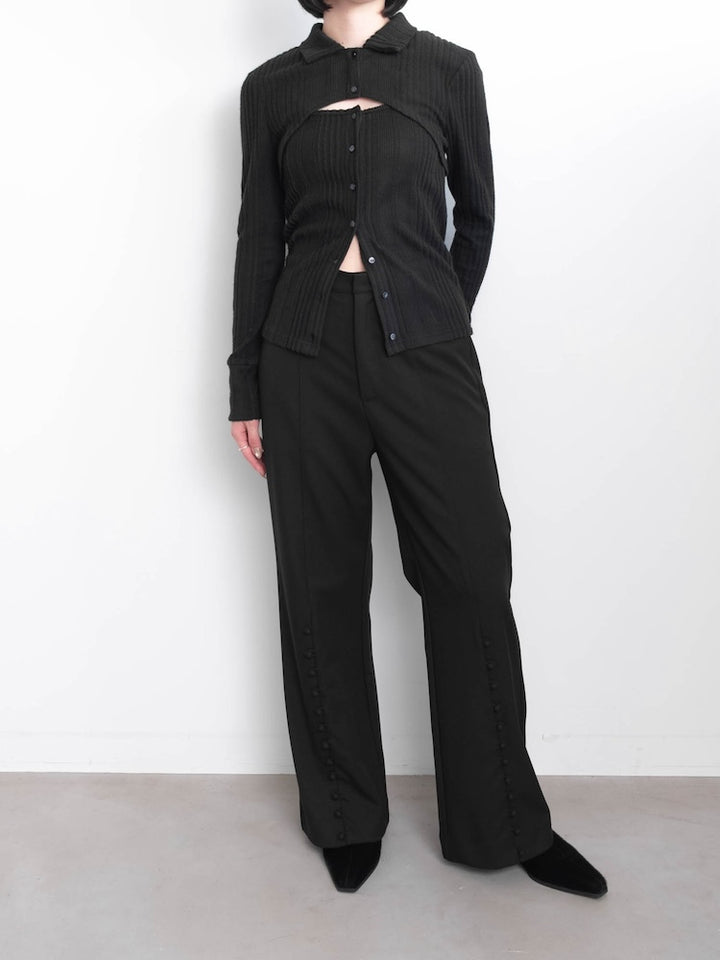 モデル身長：162cm / カラー：Black