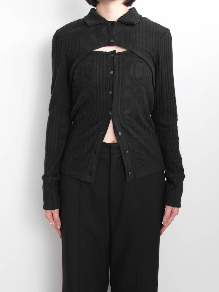 モデル身長：162cm / カラー：Black
