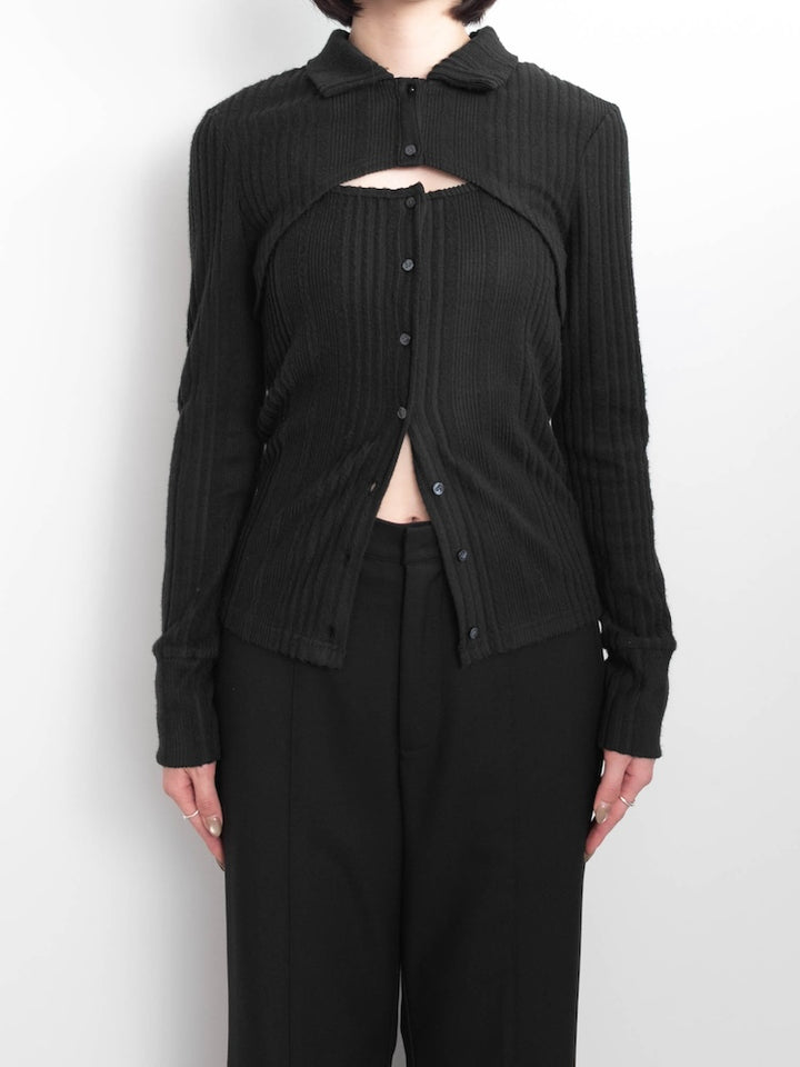 モデル身長：162cm / カラー：Black