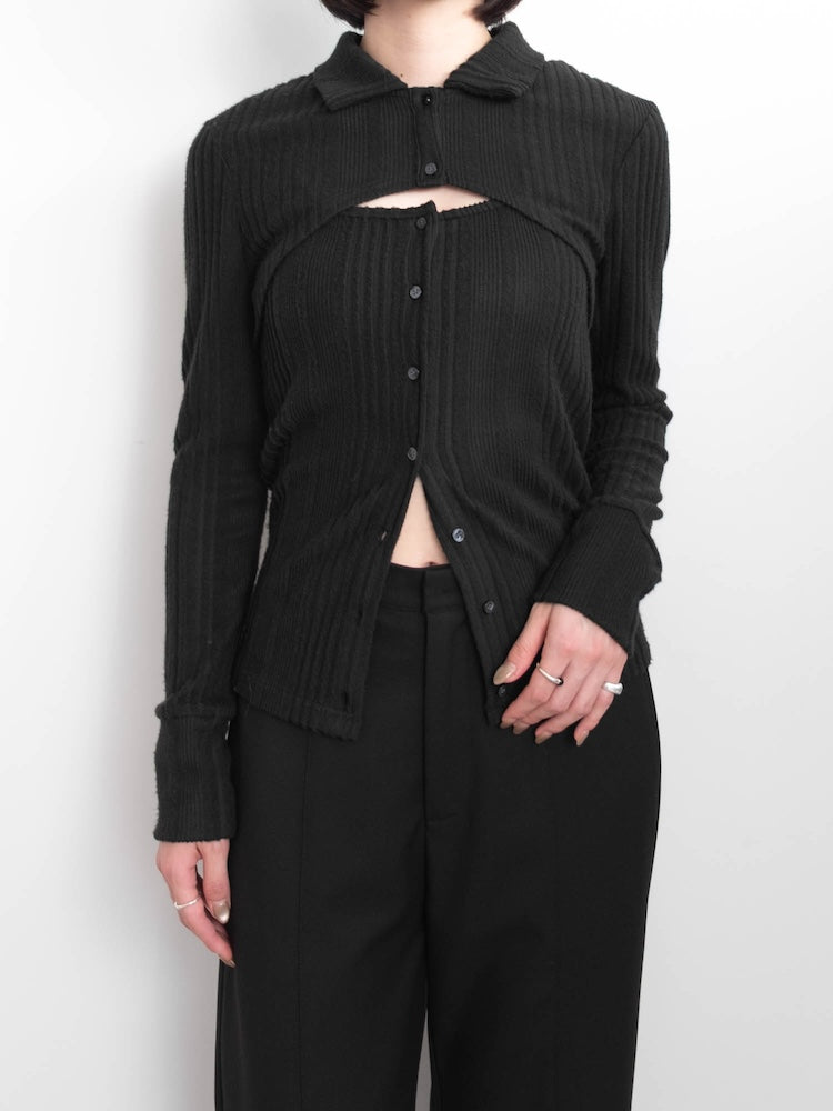モデル身長：162cm / カラー：Black