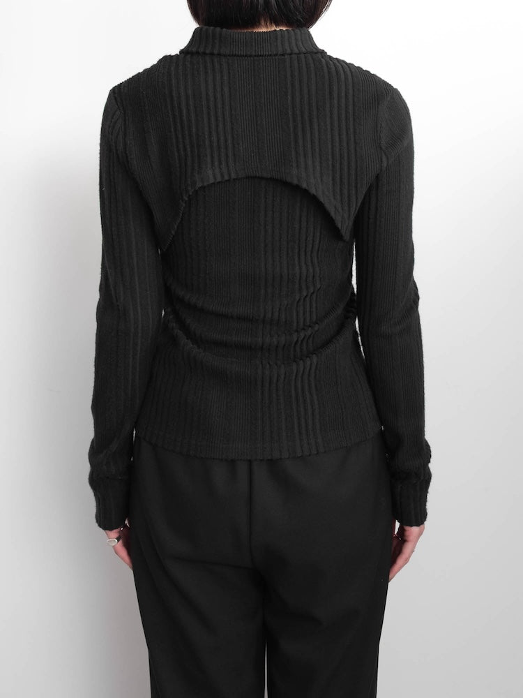モデル身長：162cm / カラー：Black