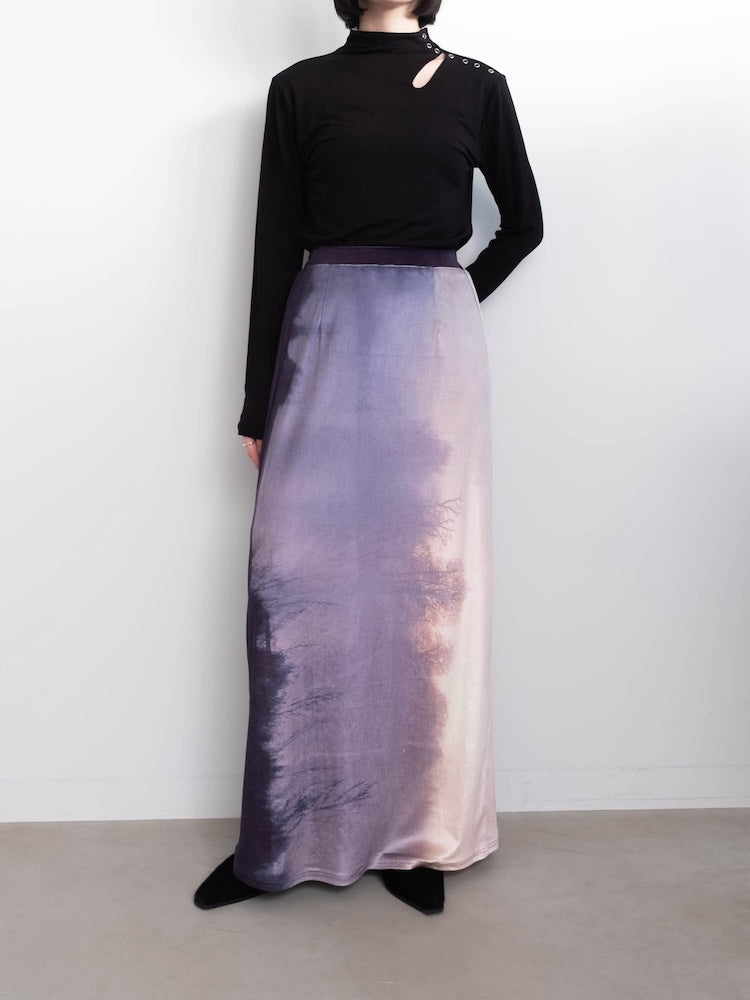 【6月12日(金) 12:00予約販売開始】Landscape Art Skirt