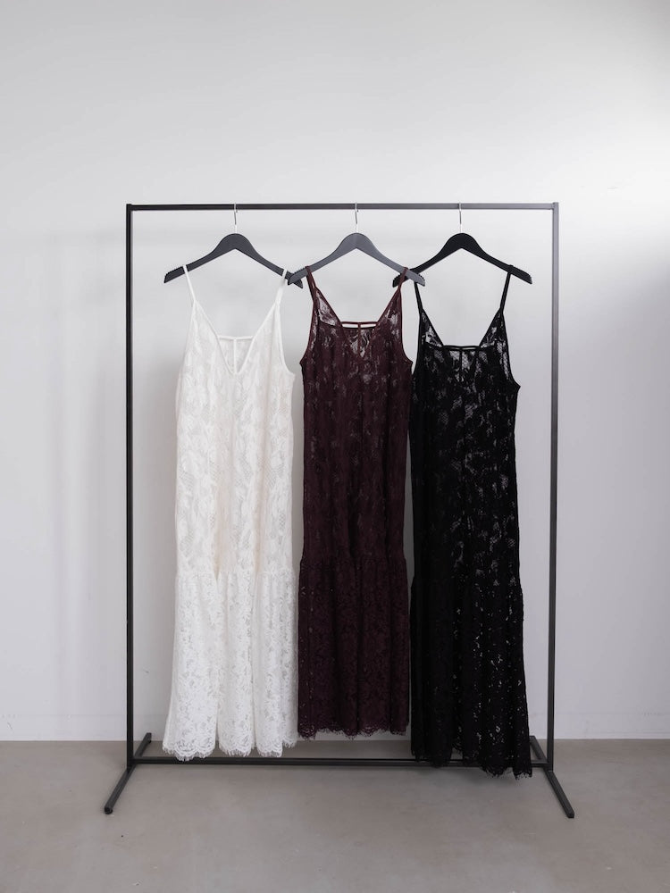 【6月12日(金) 12:00予約販売開始】Lace Switching Dress