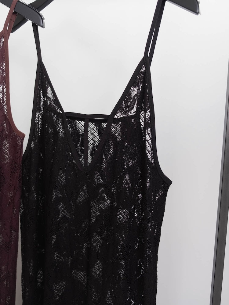 【6月12日(金) 12:00予約販売開始】Lace Switching Dress