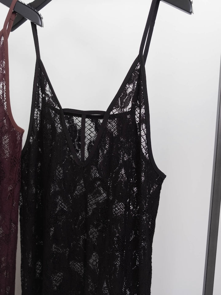 【6月12日(金) 12:00予約販売開始】Lace Switching Dress