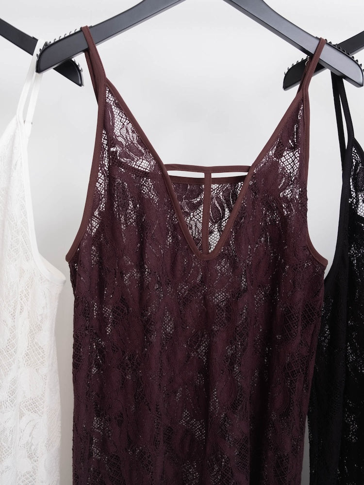 【6月12日(金) 12:00予約販売開始】Lace Switching Dress