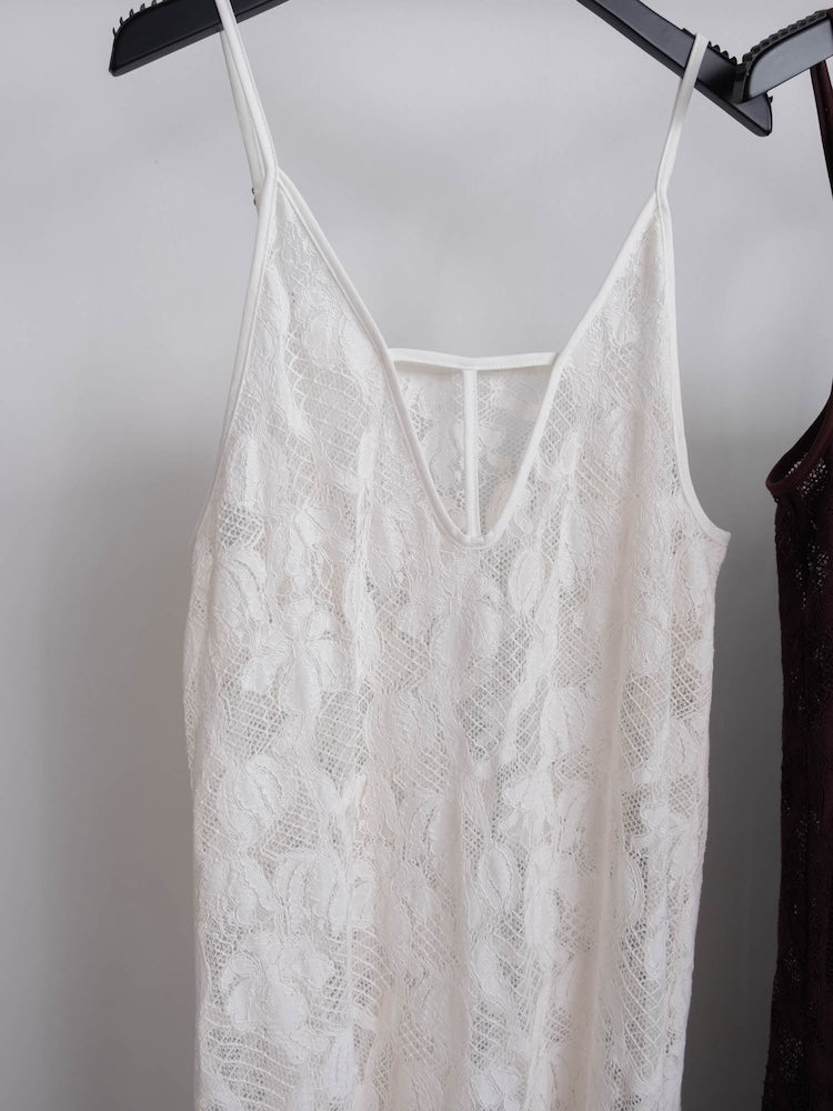 【6月12日(金) 12:00予約販売開始】Lace Switching Dress