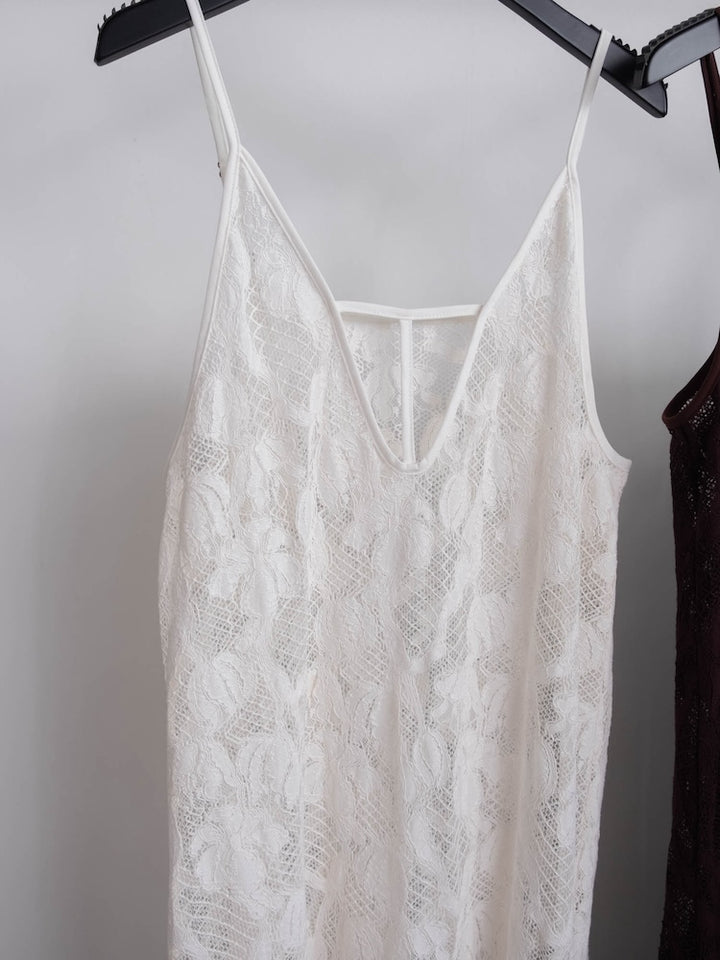 【6月12日(金) 12:00予約販売開始】Lace Switching Dress