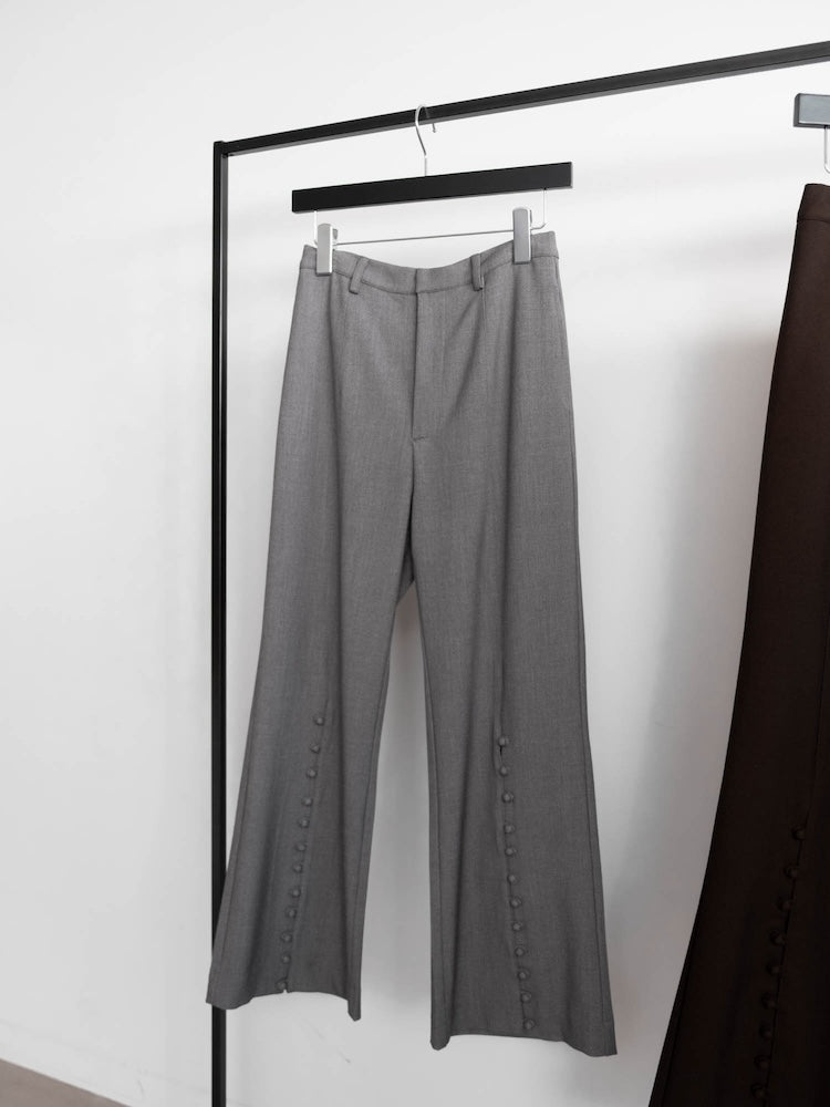 【6月12日(金) 12:00予約販売開始】Button Line Pants