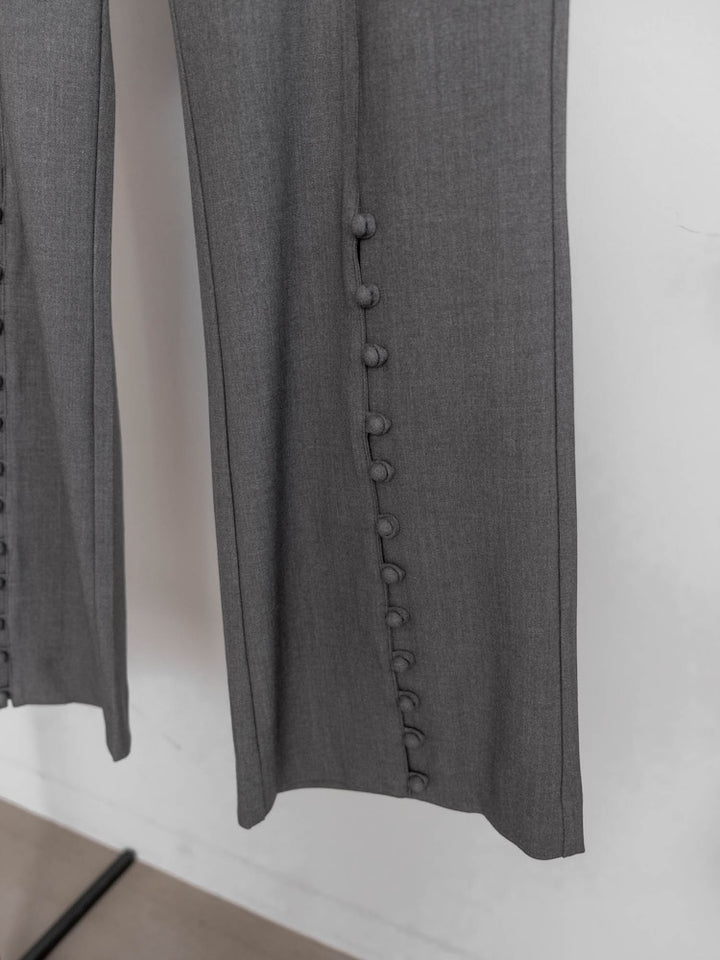 【6月12日(金) 12:00予約販売開始】Button Line Pants