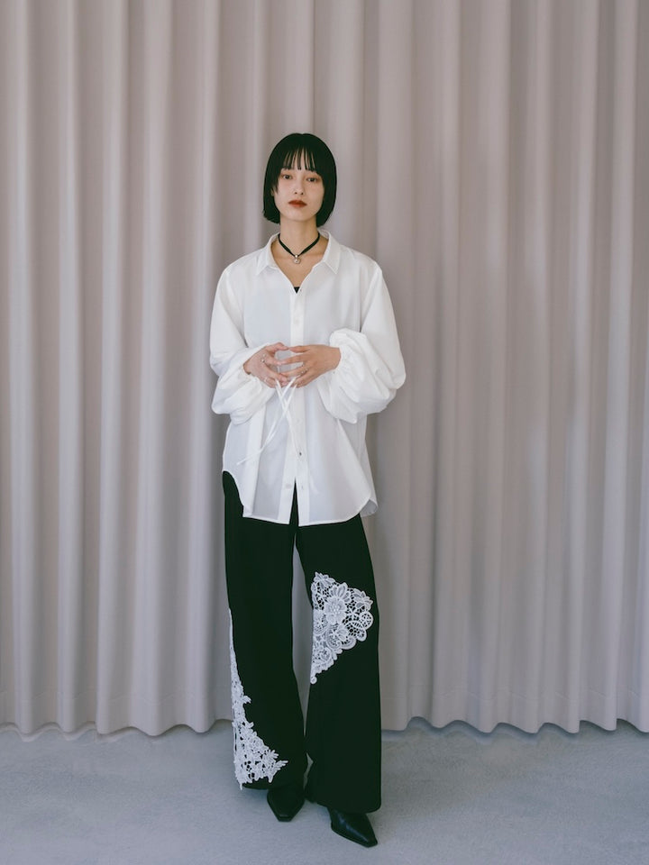 モデル身長：166cm / カラー：White