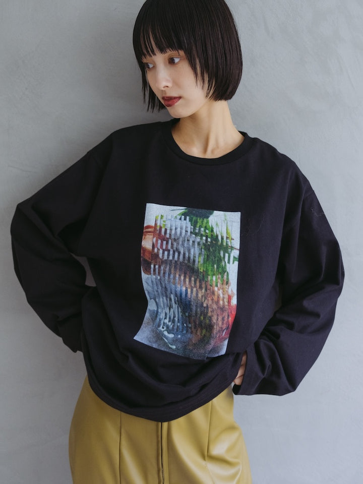 モデル身長：166cm / カラー：Black Stripes