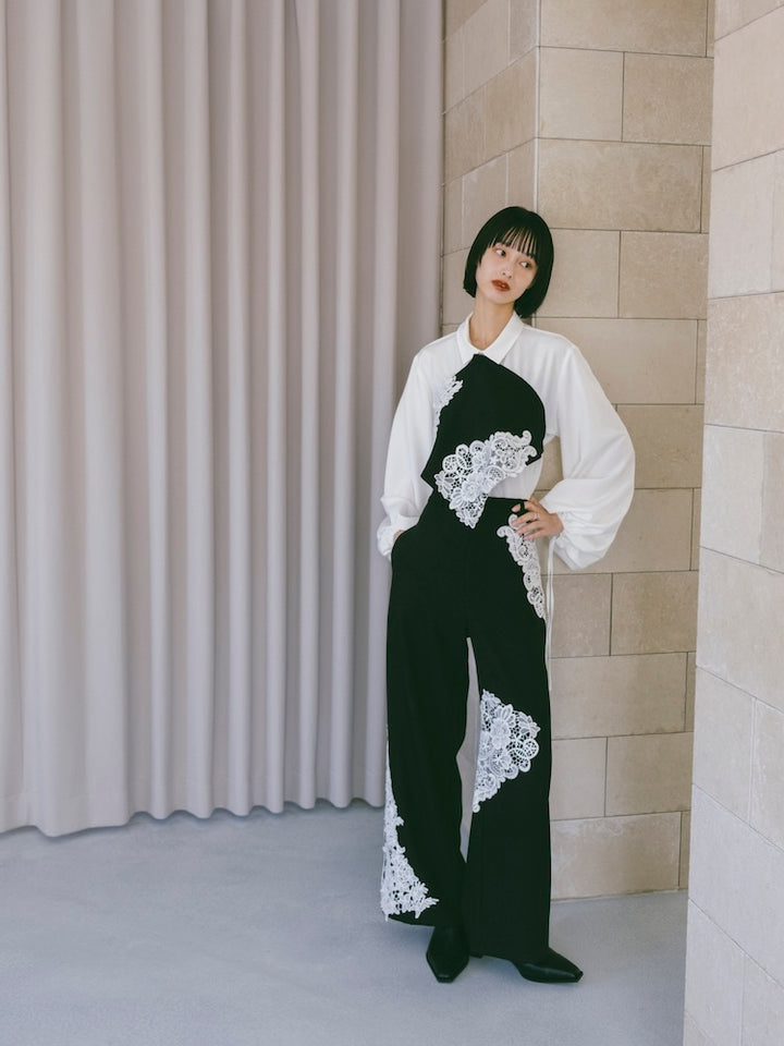 モデル身長：166cm / カラー：White