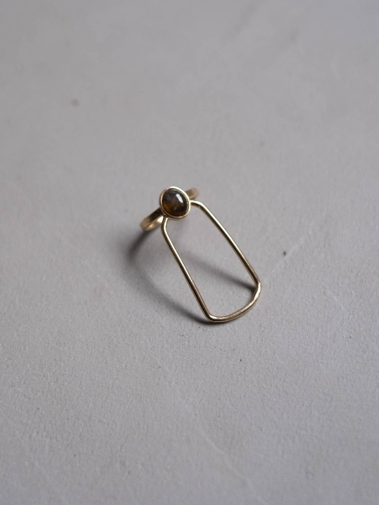 カラー：Gold × Labradorite (Gray)