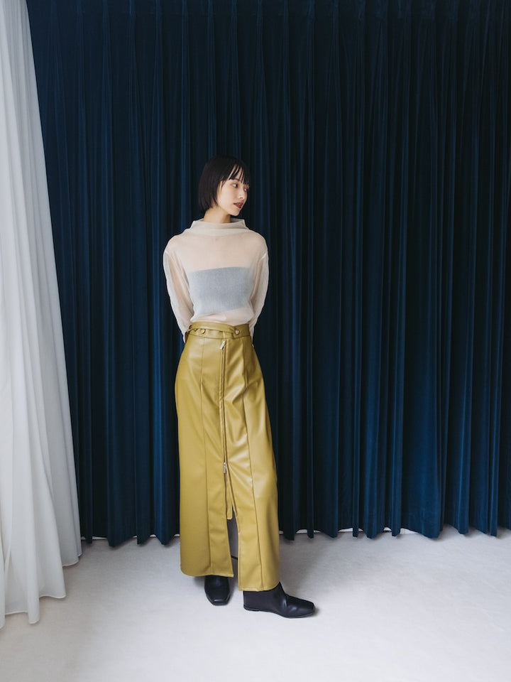 モデル身長：166cm / カラー：Ivory