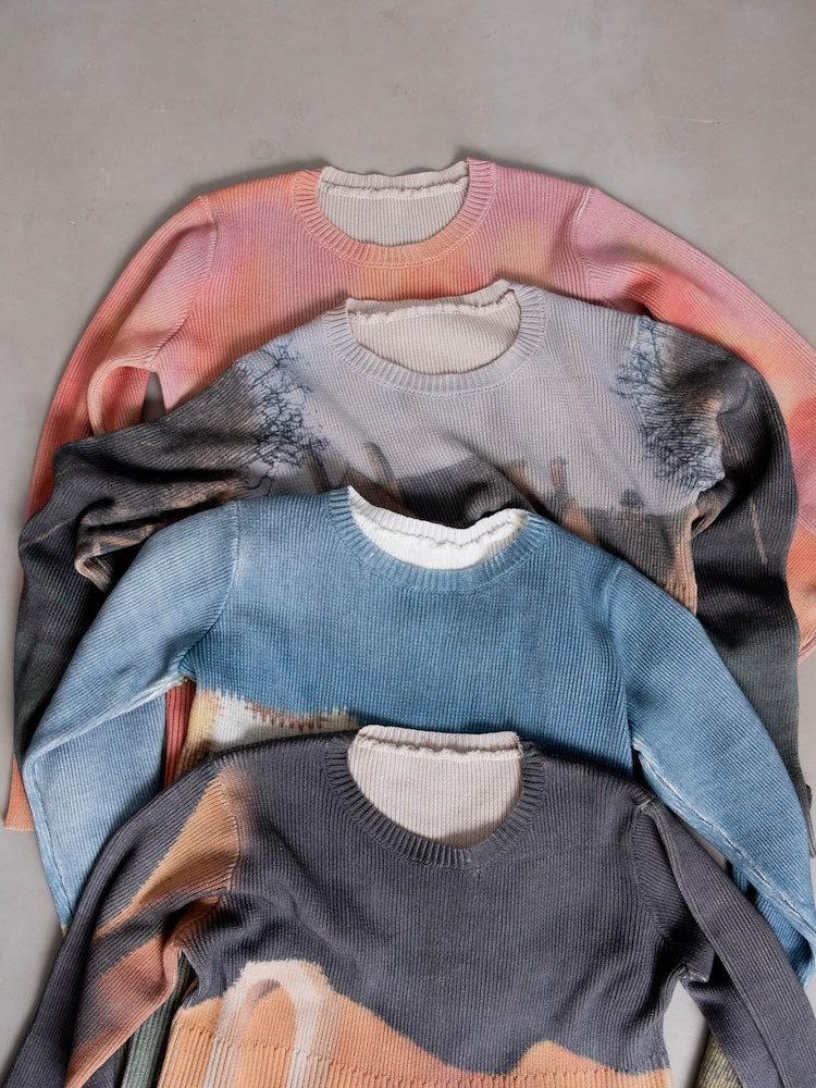 【6月12日(金) 12:00予約販売開始】Landscape Art Knit