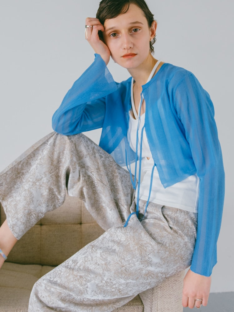 Glitter Sheer Cardigan｜グリッターシアーカーディガン – MARTE