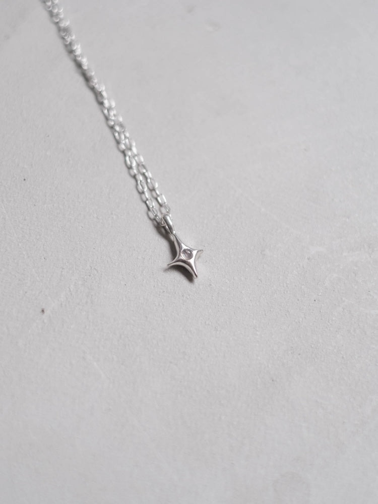【TATIANA】Star Mirrorball Necklace☆追跡付 Spark Star Necklace|天然石の星型ネックレス – MARTE