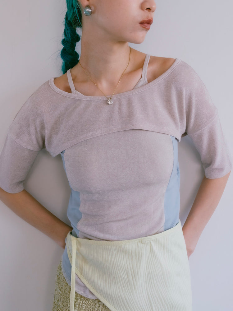 モデル身長：167cm / カラー：Greige