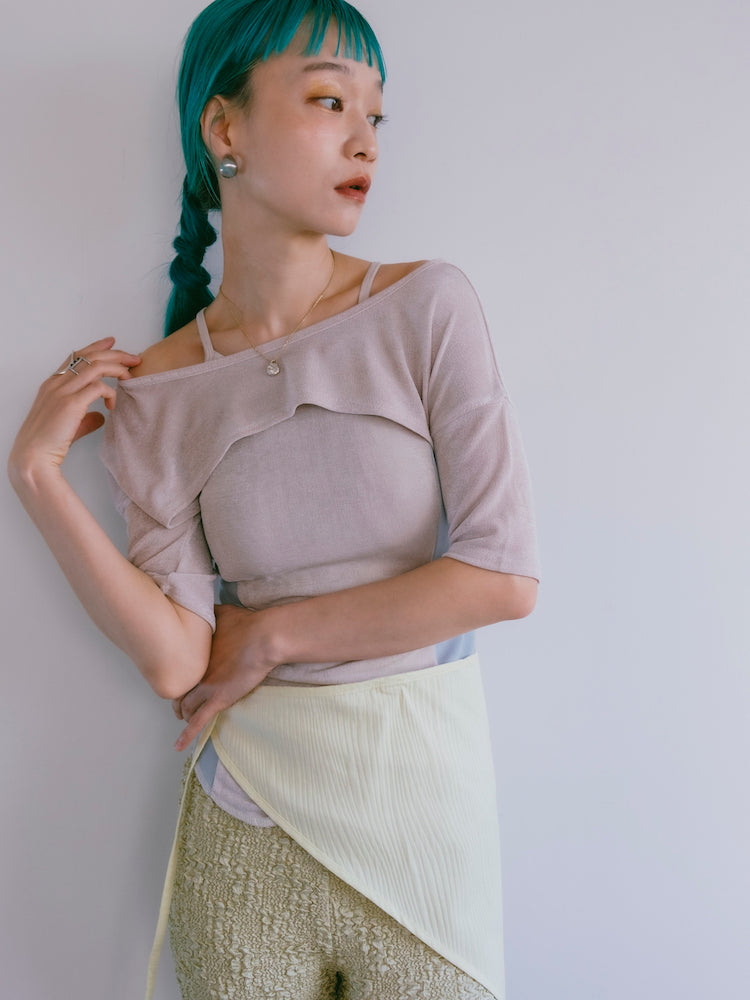 モデル身長：167cm / カラー：Greige