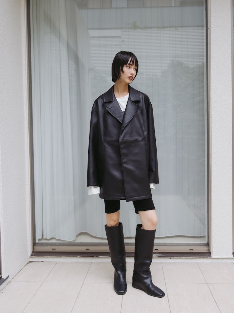 モデル身長：166cm / カラー：Black