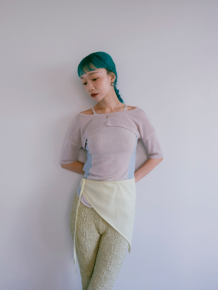 モデル身長：167cm / カラー：Greige