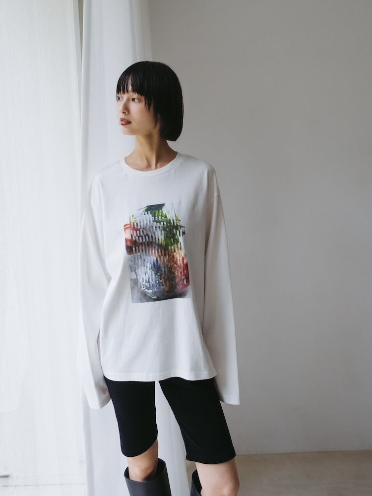 モデル身長：166cm / カラー：White Stripes