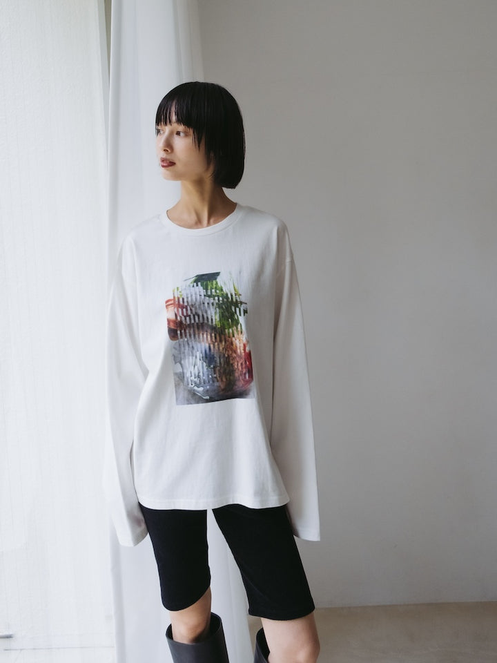 モデル身長：166cm / カラー：White Stripes