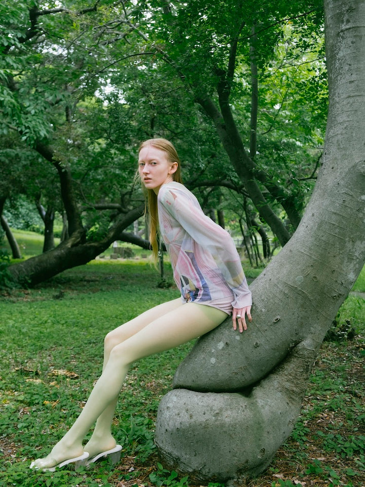 モデル身長：171cm / カラー：04 Tree of Knowledge