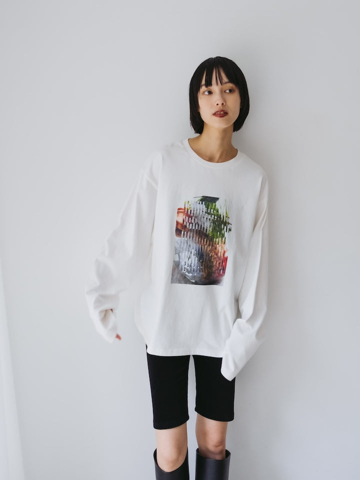 モデル身長：166cm / カラー：White Stripes