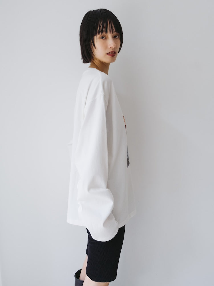 モデル身長：166cm / カラー：White Stripes