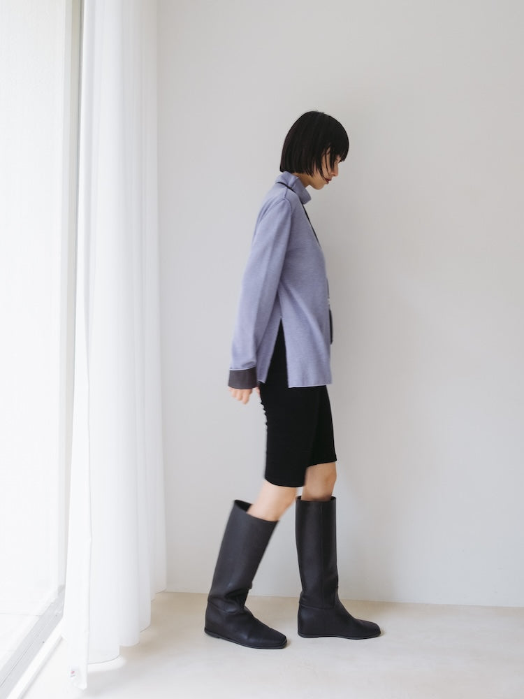 モデル身長：166cm / カラー：Lilac×Gray