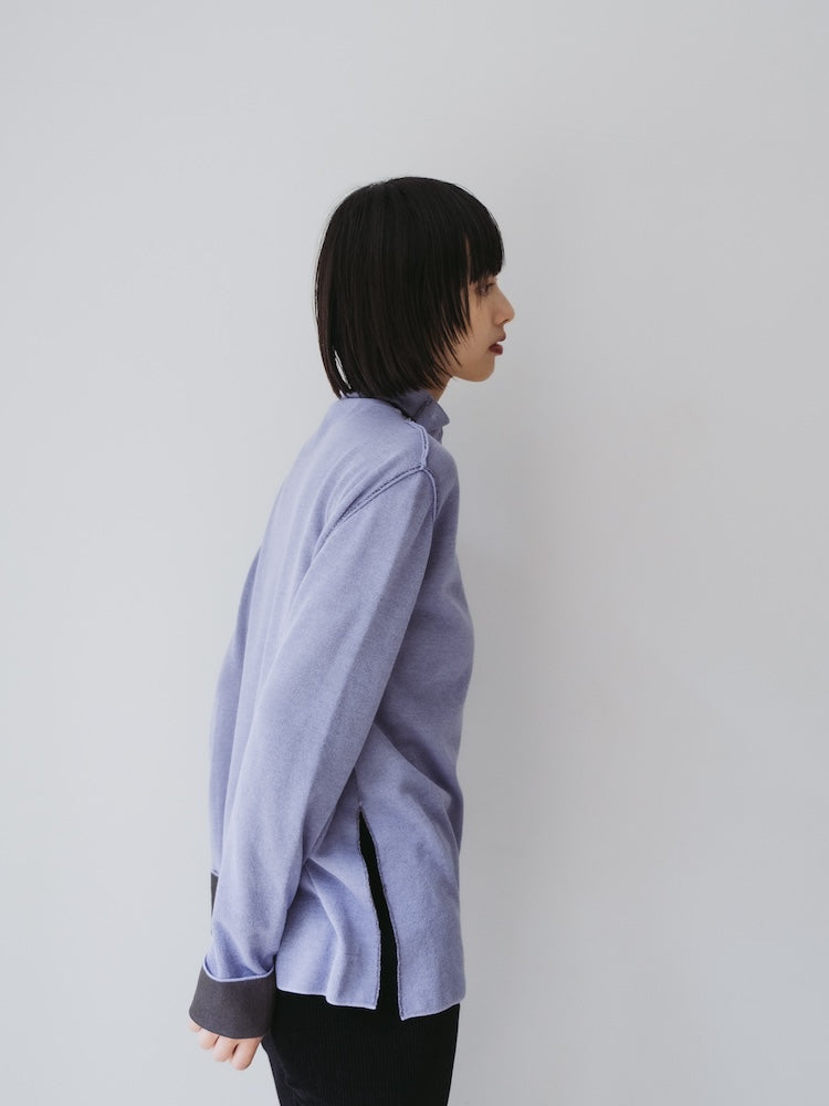 モデル身長：166cm / カラー：Lilac×Gray