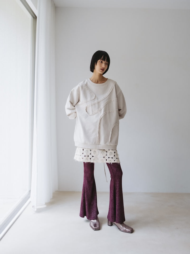 モデル身長：166cm / カラー：Ivory