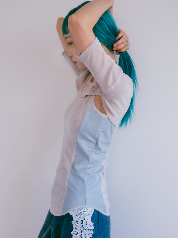 モデル身長：167cm / カラー：Greige