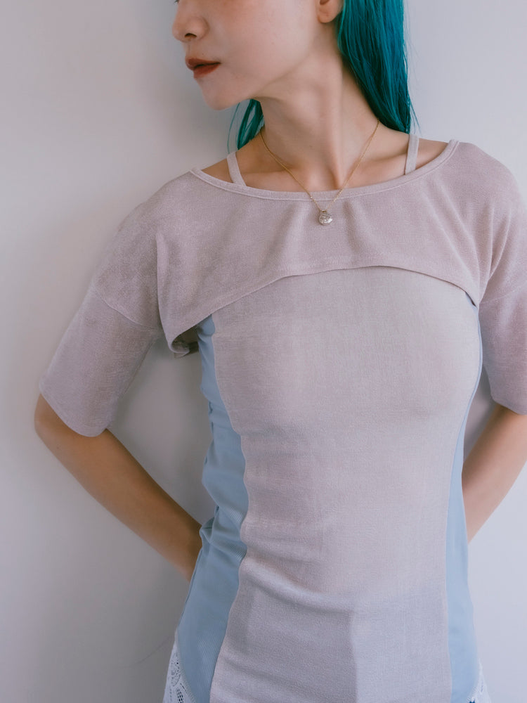 モデル身長：167cm / カラー：Greige