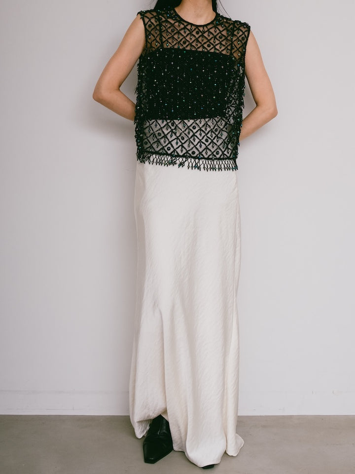 Ball Beads Mesh Vest