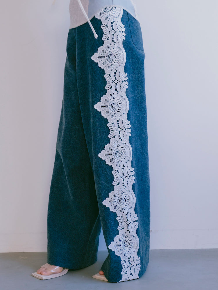 モデル身長：167cm / カラー：Blue