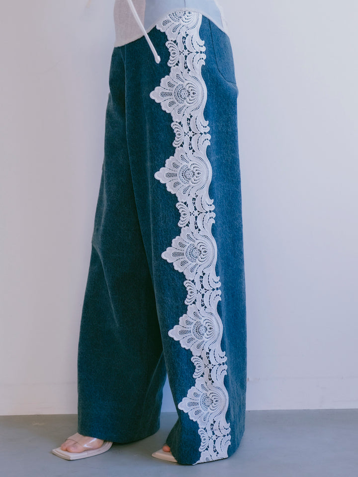 モデル身長：167cm / カラー：Blue