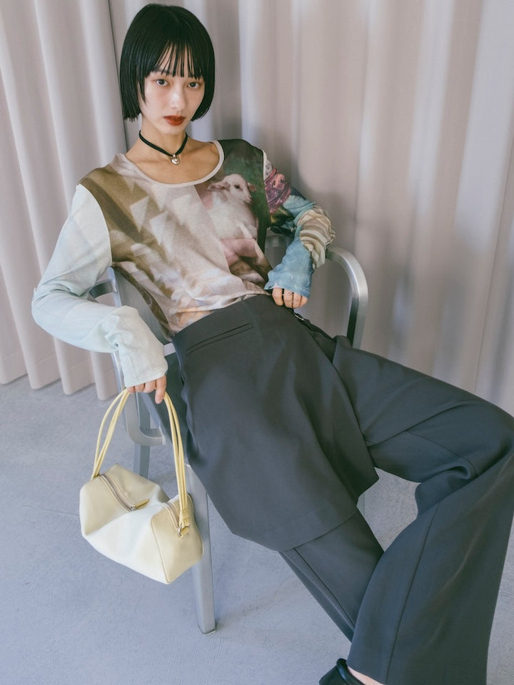 モデル身長：166cm / カラー：Gray