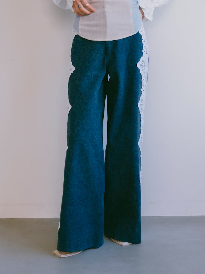 モデル身長：167cm / カラー：Blue