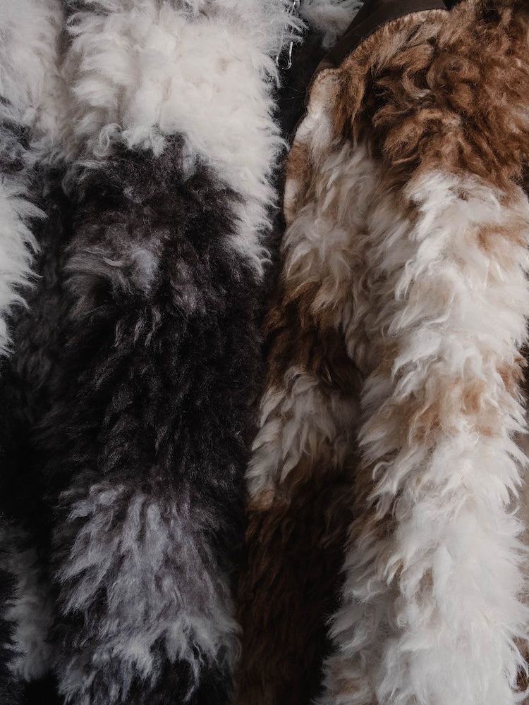 Mixed Fur Reversible Blouson