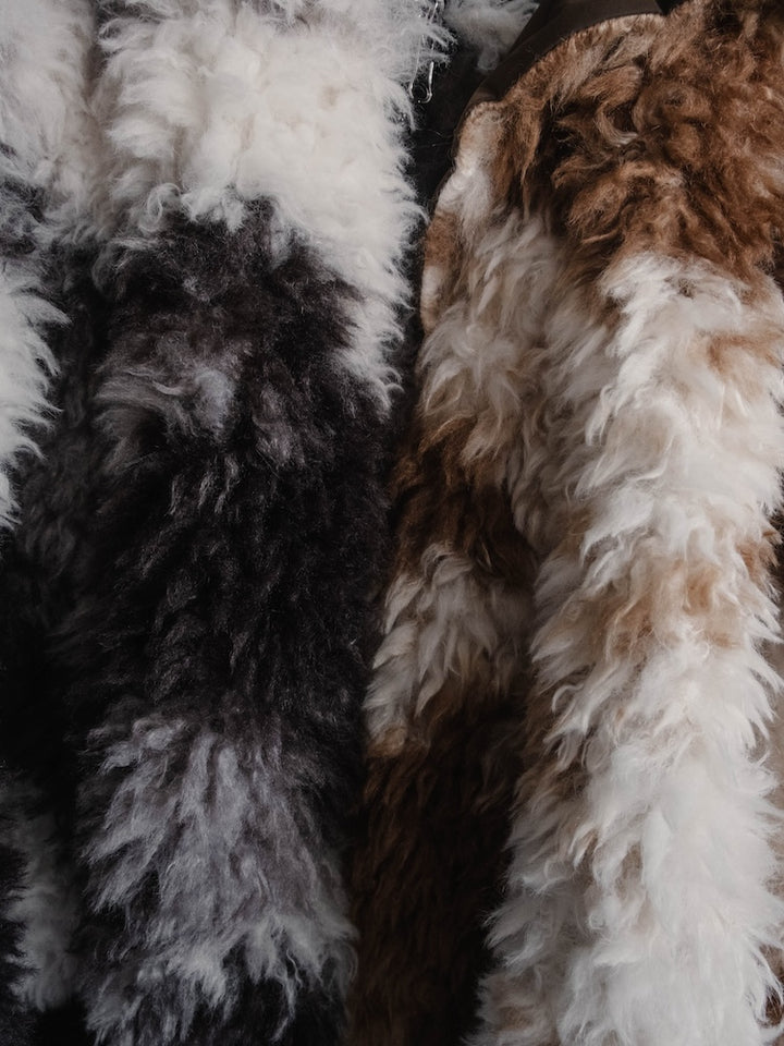 Mixed Fur Reversible Blouson